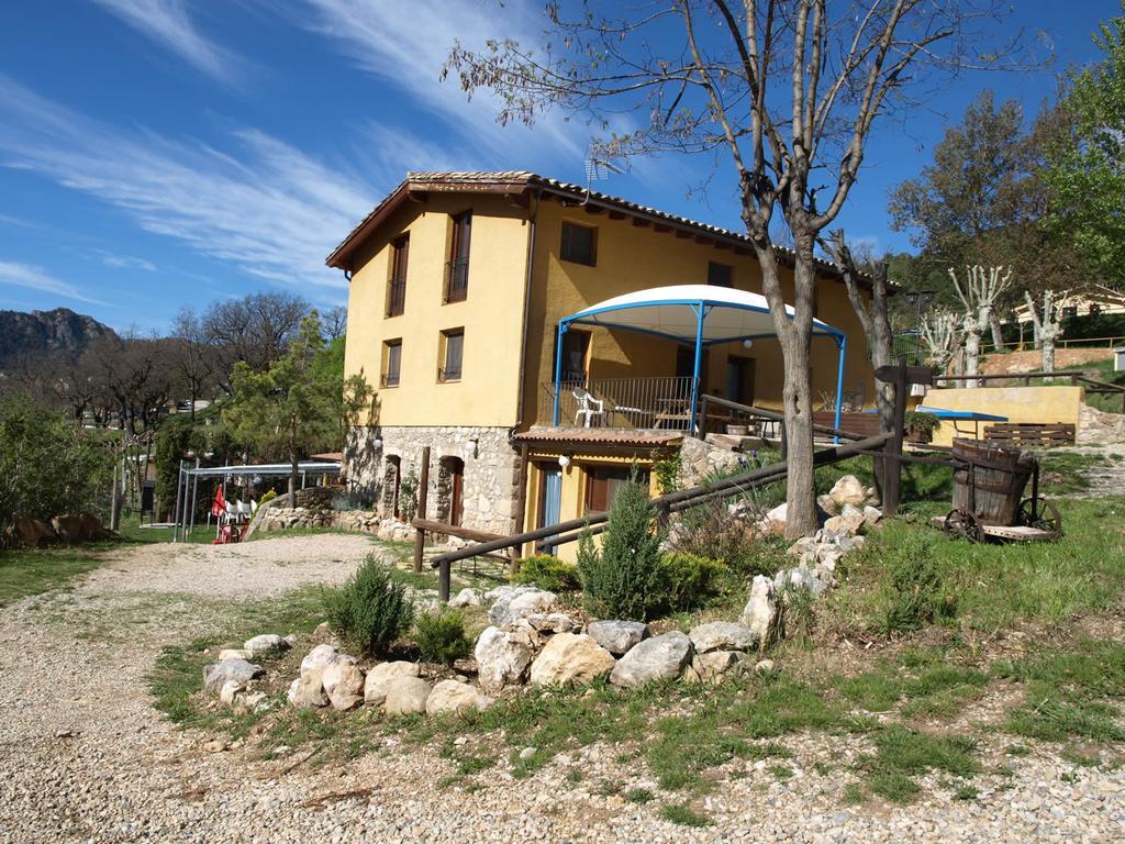 Alberg Rural Torre Del Baro Сан-Льоренс-де-Моруньс Экстерьер фото