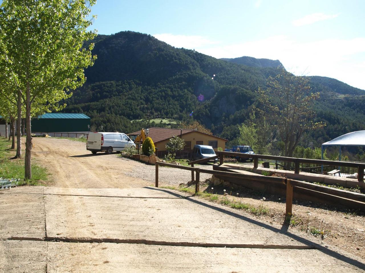 Alberg Rural Torre Del Baro Сан-Льоренс-де-Моруньс Экстерьер фото